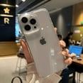 thumbnail image 1 of Luxury Transparent Soft Acrylic Phone Case For iPhone 16 15 14 13 12 11 Pro Max XS X XR 7 8 Plus Mini Shockproof Bumper Cover For 8 Plus 7 Plus Clear|https://ae01.alicdn.com/kf/Sebd597de6e234f40932fff, 1 of 5