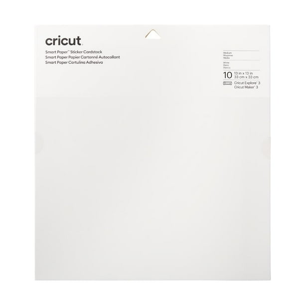 Cartulina Cricut Smart Paper, 10 hojas, 30,5 cm x 30,5 cm