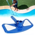 thumbnail image 1 of NAOJIE Half Moon Pool Vacuum Head - Swivel Hose Connection,Pole Handle - Above Ground,In-Ground Swimming Pools,Pool Vacuum Head,Manual Pool Vacuum,Manual Pool Vacuum for Inground Pools, 1 of 7