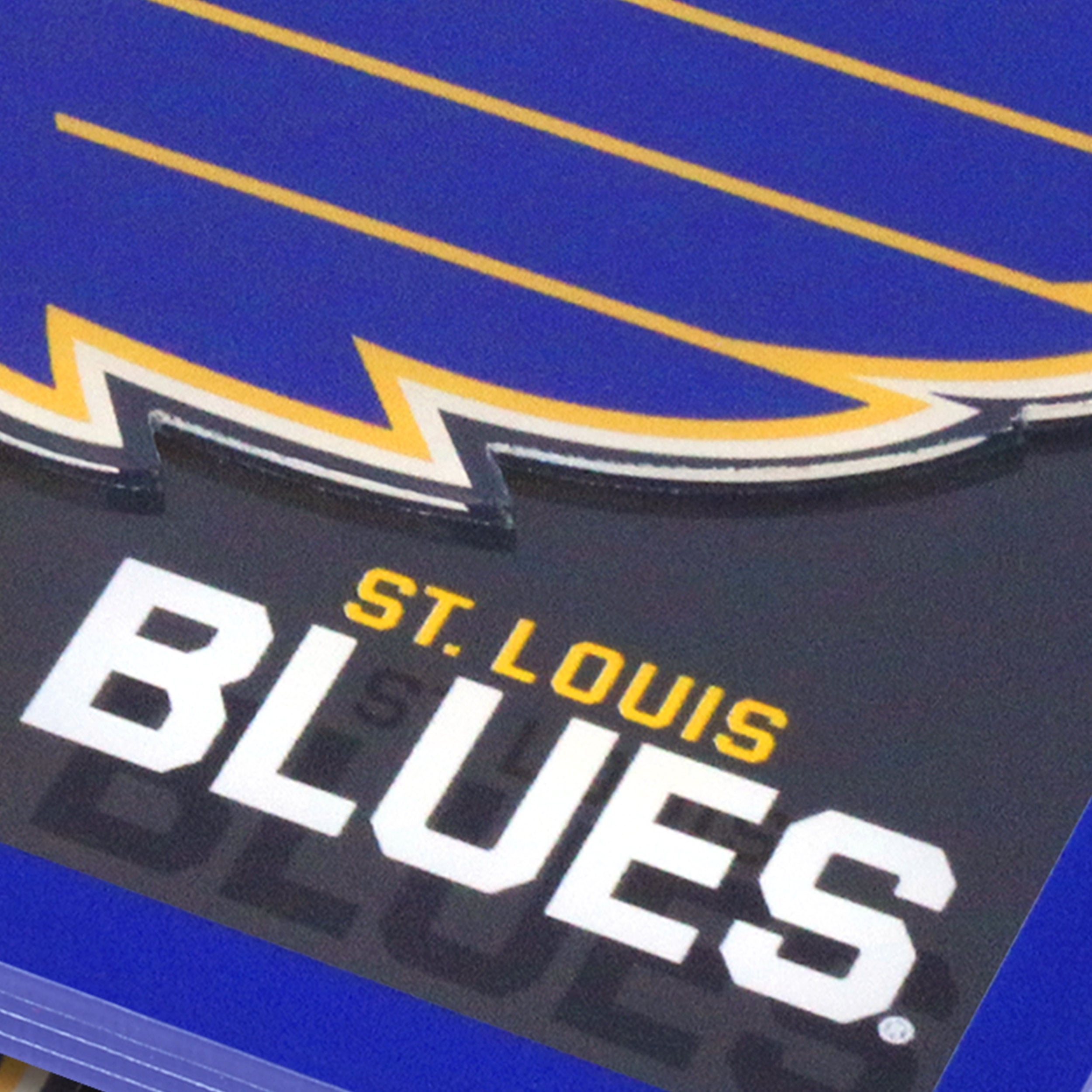 YouTheFan NHL St. Louis Blues 3D-LSC 3D Logo Series Coasters - Pack of 2