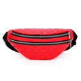 thumbnail image 2 of Bolsa Moda hombro cintura riñonera mujer algodón bandolera pecho (rojo) Ehuebsd Nuevos Originales, 2 of 7