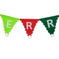 thumbnail image 4 of Northlight 45" Multi "Merry Christmas" Banner Garland - Unlit, 4 of 6