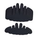 thumbnail image 5 of 20x Insertos reutilizables con forma corona béisbol, fieltro suave, multifuncionales, fáciles usar, accesorios protectores para gorras, forro Negro L, 5 of 8