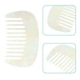 thumbnail image 3 of Unique Bargains Hair Comb Wide Tooth Anti-Static Pocket Size for Thick Curly Hair White, 3 of 7