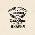 thumbnail image 4 of Inktastic Handpicked for Earth by My Grandpa in Heaven Angel Wings Boys or Girls Baby T-Shirt, 4 of 5