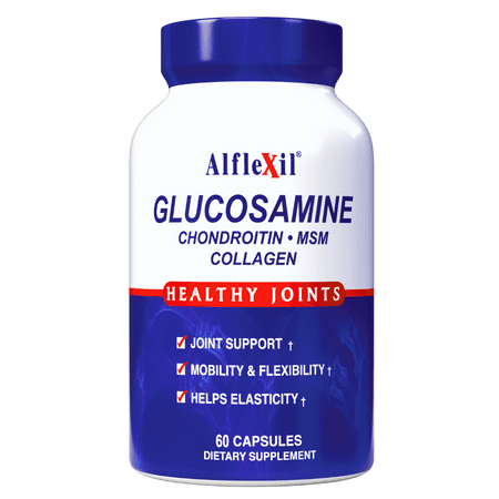 Alflexil - Glucosamine Chondroitin MSM Collagen - 60 capsules