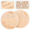 thumbnail image 3 of Baby Month Discs Elegant Photo Prop 2Pcs 9.80X9.80X0.30Cm, 3 of 5