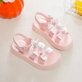 thumbnail image 3 of LYHaoo Girls Sandals Trendy Kids' Stickers Casual Shoes For Daily Wear Ideal For Active Play For Age 4 15 Great Pairing With Dresses In Spring And Summer Sizes 9.5 Little Kid(4 Years), 3 of 6
