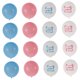 thumbnail image 5 of unbranded 40Ud Con Globos De Bautizo Azul Ángel Material Premium Para Celebraciones, 5 of 7