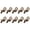 bronze, variant on Cabinet Repair Pin Parts, Steel Shelf Support Peg Bracket, 5 mm Drilled Hole Design, 10 Piece Board Mount Hardware
