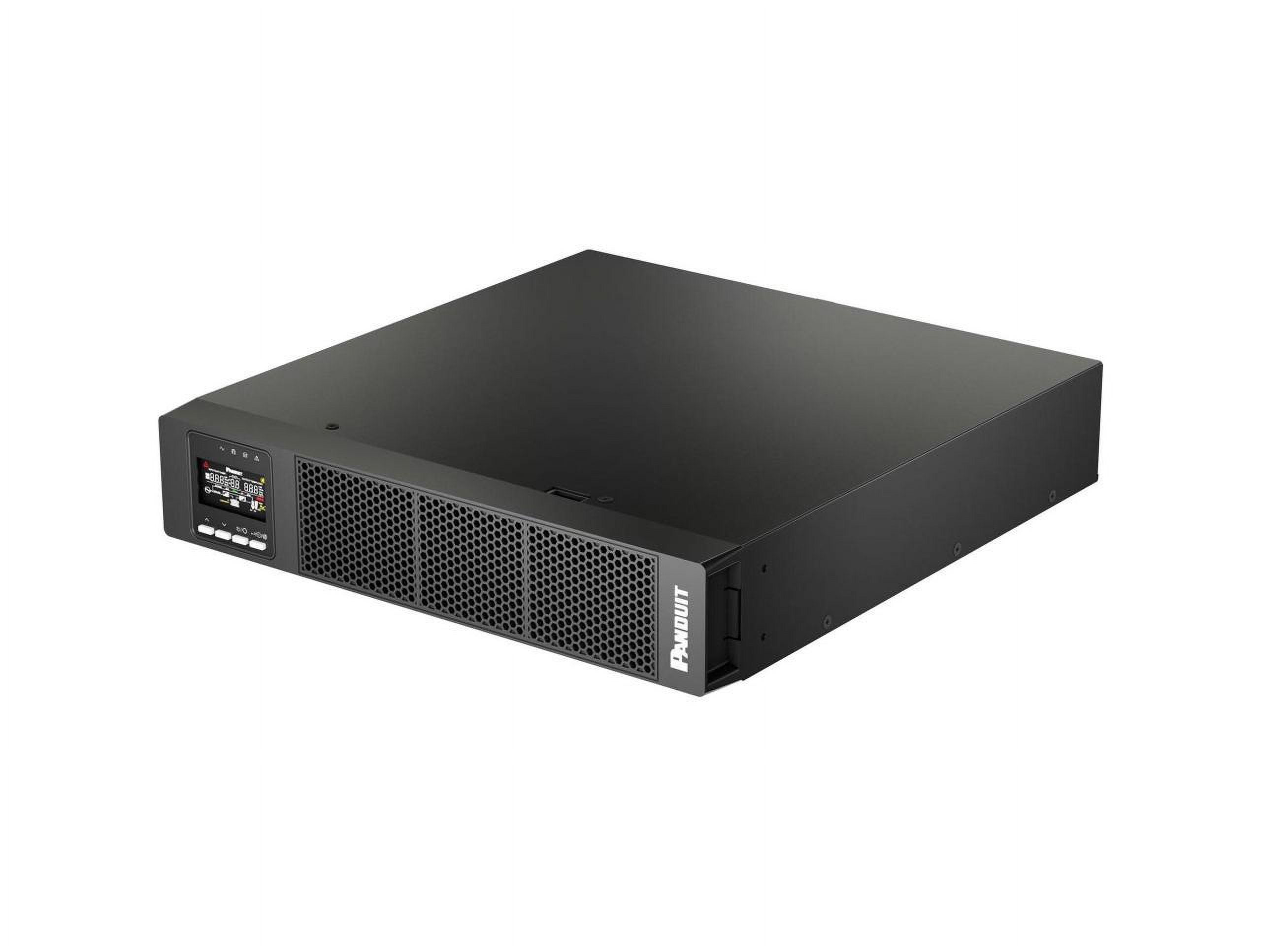 Panduit SmartZone U01N11V 1000VA Rack/Tower UPS - 2U Rack/Tower, Rail Mountable - AVR - 6 Hour Recharge - 120 V AC Input - 100 V AC, 110 V AC, 120 V AC, 115 V AC, 125 V AC Output - Single Phase - Seri