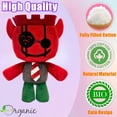 thumbnail image 3 of Guvpev 9.8" JX1DX1 Plush Toy, Forsaken Series Red Suit Stuffed Animal, Collectible Horror Game Character Plushie for Fans & Teens, Unique Birthday Gift for Gamers & Room Decor, 3 of 9