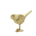 thumbnail image 6 of 7", 8"H Gold Polystone Dimensional Faceted Bird Sculpture, by CosmoLiving by Cosmopolitan (2 Count), 6 of 13