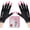 Black, variant on UV Gloves for Nails, Professional UPF99+ UV Protection Gloves for Gel Manicures, Fingerless UV Light Gloves for Gel Nails, Anti UV Gloves for Gel Nail Lamp, Protect Your Skin from UV Harm