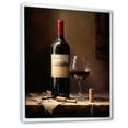 thumbnail image 2 of Designart "Full-Bodied Barolos I" Wine Floater Framed Canvas Wall Art, 2 of 5