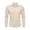 A-Beige126, variant on XIAONU Men's Solid Button Up Dress Shirt Long Sleeve Turn Down Collar Button Down Shirt Smooth formal Business Shirts