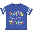 thumbnail image 3 of Inktastic Nanas Girl- Bright Flowers Girls Toddler T-Shirt, 3 of 5