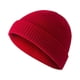 thumbnail image 1 of Sijiali - Gorro de punto de color liso para hombre y mujer, cálido gorro de lana para deportes al aire libre en la calle, 1 of 5