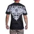 thumbnail image 2 of Konflic Mens Winged Feathered Crest MMA T-Shirt - Black - Medium, 2 of 2
