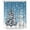 blue, variant on Xipuska Pink Christmas Shower Curtain - Water Repellent Fabric Shower Curtains Washable, Winter Snowman Xmas Pine Tree Snowy Decorative Polyester Cloth Bathroom Curtains Modern Bath Decor 72"x72"