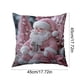 thumbnail image 3 of Fundas de almohada navideñas | Fundas decorativas para cojines de 45 x 45 cm | Tejido suave y afelpado con cremallera oculta para sofá, cama, sala de estar y decoración del hogar., 3 of 6