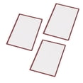thumbnail image 1 of Top Upper Screen Frame Lens Cover, 3Pcs Resin Screen Frame Lens Cover Smoother Touching Wear Proof Replacement Screen Protector for New 3DS XL, 1 of 7