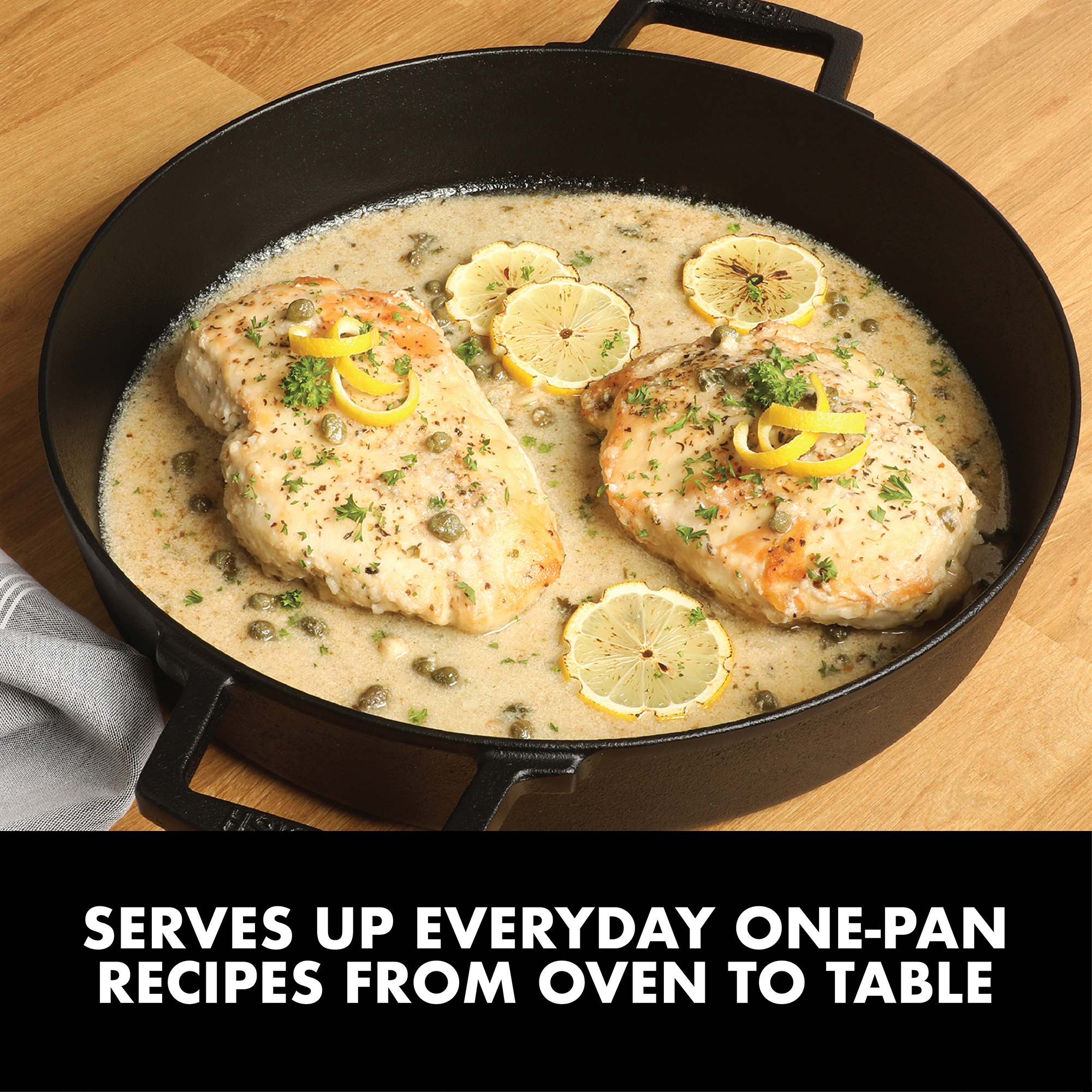Babish 13-Inch Cast Iron Everyday Pan photo 4