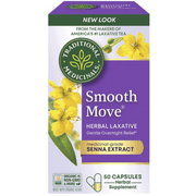 Traditional Medicinals, Smooth Move Senna Caps, 50 Capsules