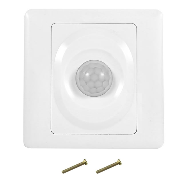 Interruptor de sensor de movimiento corporal infrarrojo ajustable, módulo automático de luz de control de montaje en pared