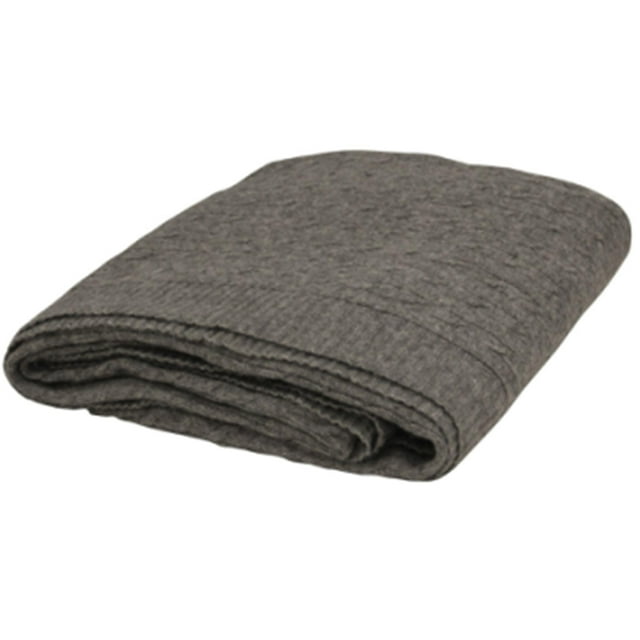 Unique Bargains Angora Blend Classic Travel Cable Throw Blankets For