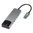 thumbnail image 1 of 6-in-1 USB External Optical Sound Card Multifunction Audio Converter Adapter for Notebook Aluminium Sound Card, 1 of 6