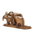 thumbnail image 5 of DecMode 6"W, 9"H Wood Rustic Sculpture, Brown, 1-Piece, 5 of 7