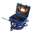 thumbnail image 1 of Industrial Endoscope Camera Kit, 98ft Sewer Digital Borescope Inspection Camera with 1080P HD Screen, IP68 Waterproof, 16GB Card, WIFI Hotspot, Support for , IOS, 1 of 7