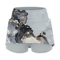 thumbnail image 5 of Women's Leisure Fitness Sports Tie Dyed Printed Double Layer Skirt Pants Pocket Half Skirt Skater Skirts Crib Bed Skirt Girls Midi Skirt Skirt Bathing Suits for Women Tennis Skirt with Shorts Skirt, 5 of 7