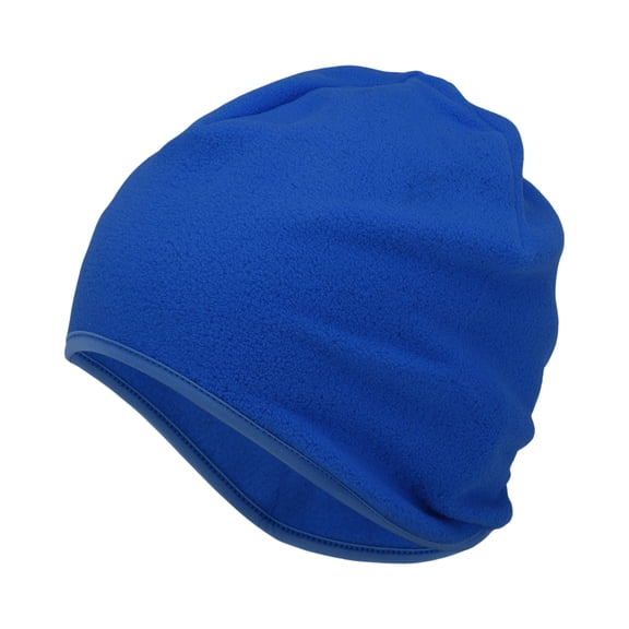 Unique Bargains Cycling Hat Keep Warm Tab Hard Hat Liner Polar Fleece Fabric Blue 25x19cm 1 Pcs