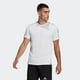 thumbnail image 2 of Camiseta Adidas Standard Own The Run para hombre, color blanco/plateado reflectante, 2 of 8
