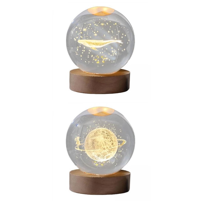 Night Light,Modern Ball Night Desk Decoration,Night Lamp Base Gift Bedside Nightlight,Office Desktop Night Lamp Decor Nightstand,Table Lamp Bedroom Birthday Gift Baby Room