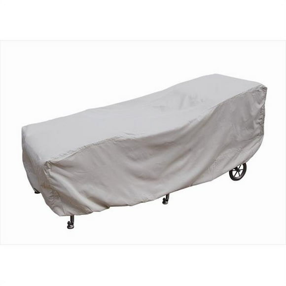 SimplyShade 84 in. Large Chaise Lounge Cover  Grey