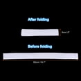 thumbnail image 2 of Uxcell Boot Straps, 2 Pack Elastic Ankle Straps Pants Leg Bands, 20", White, 2 of 7