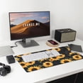 thumbnail image 6 of Pofeuu Scottish Blue Plaid Sunflower Print Mouse Pad,Rubber, Multipurpose Comfortable Waterproof Mousepad Desk Mat for Gamer Office Home, 6 of 8