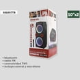 thumbnail image 3 of Bocina Doble Bafle LINKBITS 10' Con Control y Micrófono SB1007TB, 3 of 3