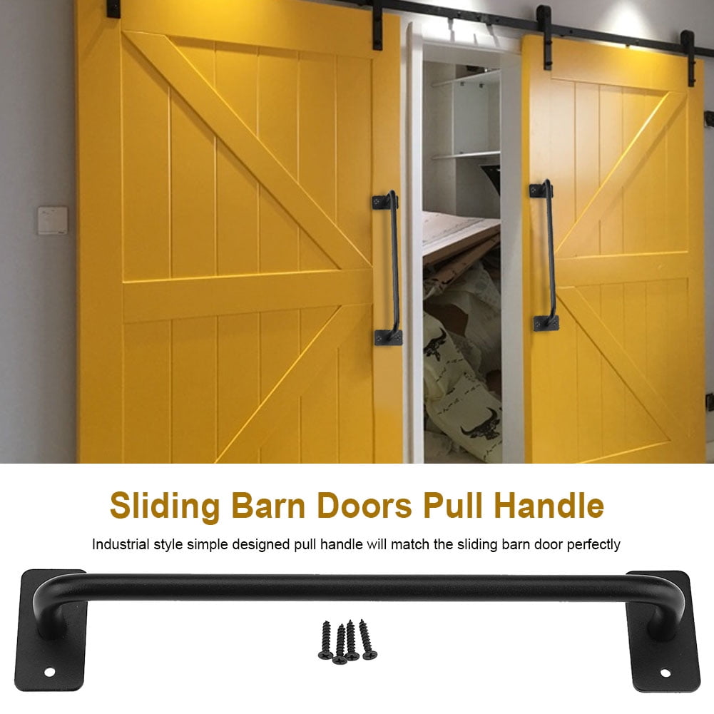 2PC Barn Door Handle Gate Handle Pull for Sliding Barn Doors Gates Garages Sheds 
