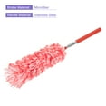 thumbnail image 3 of Uxcell Microfiber Duster 13.8 to 32.7 Inch Extendable Dusting Brush Red, 3 of 5