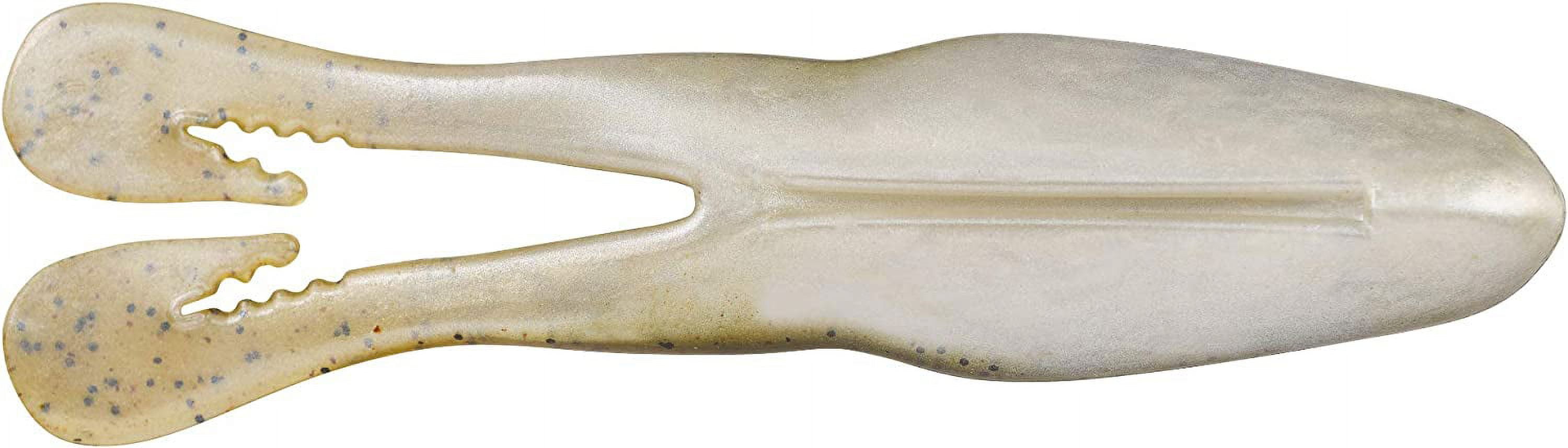 Berkley PowerBait® Buzz'n Speed Toad Fishing Soft Bait 4 1/4 In., 11 cm Green Pumpkin and Pearl Belly Fishing Lure