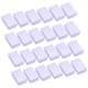 thumbnail image 5 of 24x Shinning Linen Paper Case Foam Jewelry Box Pendant Necklace Gifts Box plateado, 5 of 9