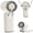 White, variant on Portable Handheld Fan 5 Gear Speed 4000mAh Rechargeable Mini Neck Fan, up to 14 Working Hours, Foldable Desk Fan for Outdoor Travel Beach Gifts