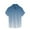 Navy, variant on fatyb Button down Shirts for Men Short Sleeve Summer Beach Shirts Fashion Gradient Color Mens Shirts