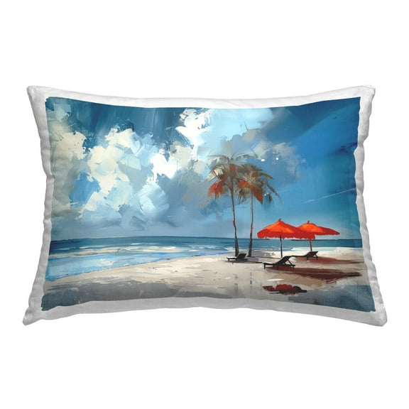 Stupell Industries Sunny Seaside Palette Decorative Printed Throw Pillow Design by Irena Orlov.