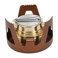 thumbnail image 4 of Horno de alcohol perfecl Pequeño y resistente para acampar marrón, 4 of 8