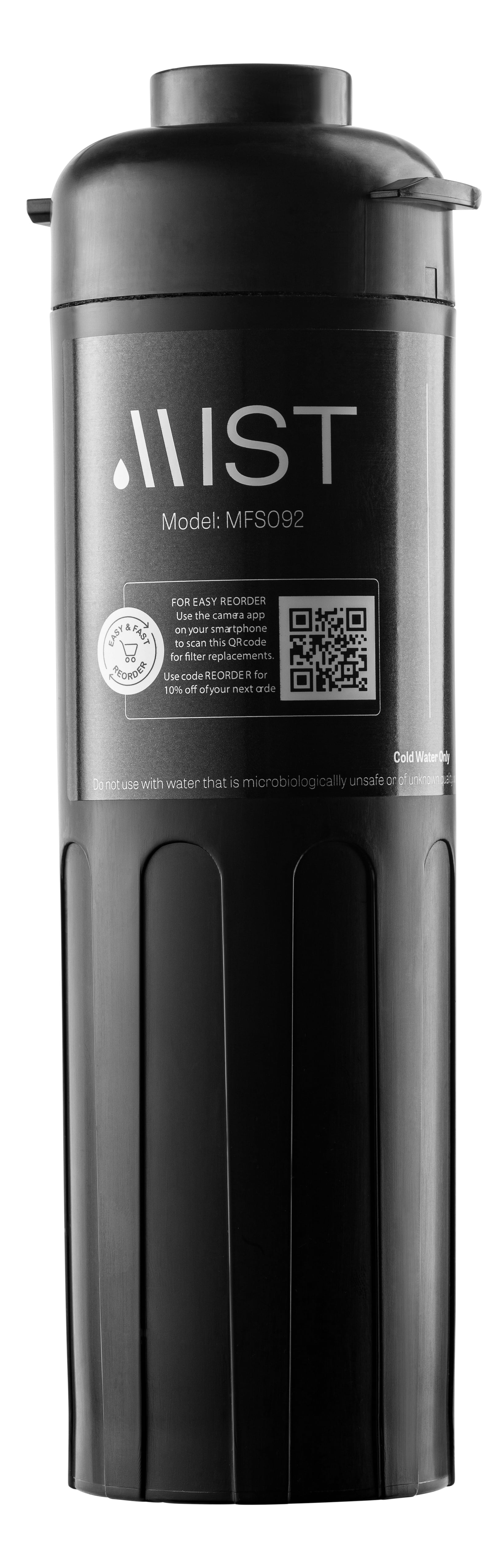 Mist Under Sink Water Filter System Direct Connect to Kitchen Faucet, NSF/ANSI 42 Certified, 20,000 Gallon Capacity